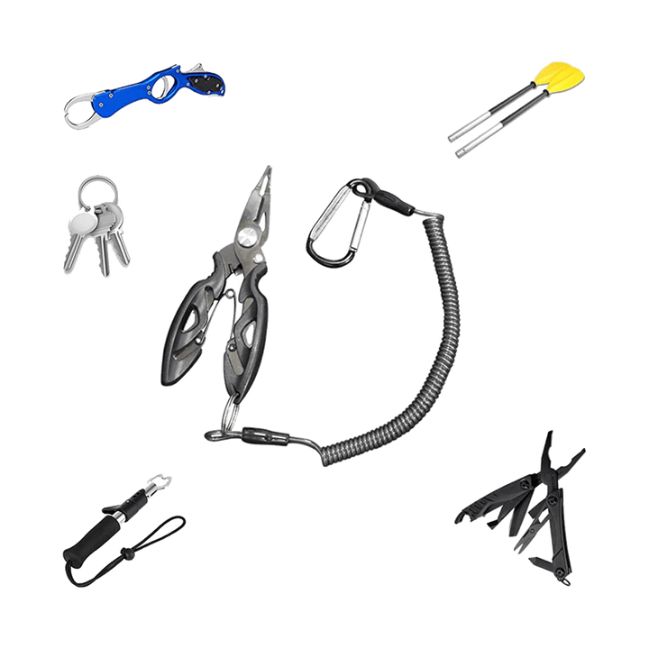 Load image into Gallery viewer, Fishing Lanyard - Coiled