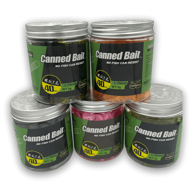 Load image into Gallery viewer, Soft Plastic Grub Fish Lures - 60mm - 5 Pack