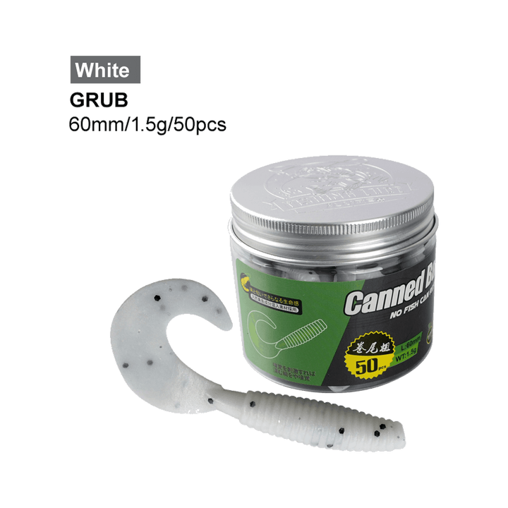 Load image into Gallery viewer, Soft Plastic Grub Fish Lures - 60mm - 5 Pack