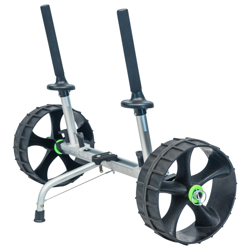Load image into Gallery viewer, Vanhunks Sea Dog Heavy Duty Kayak Scupper Trolley - 10" Rubber Wheels