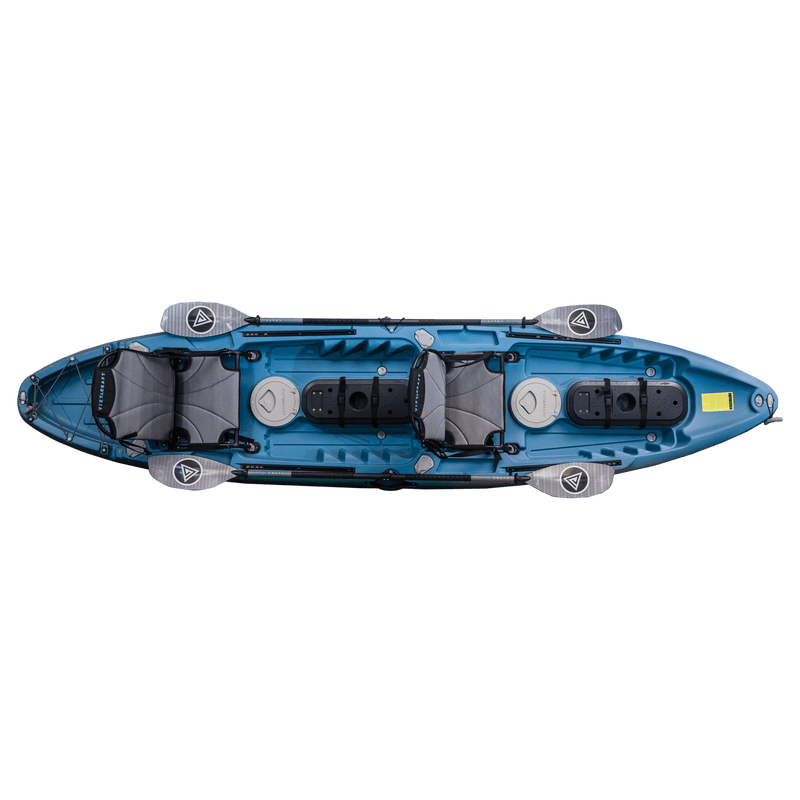Load image into Gallery viewer, tandem kayak in blue