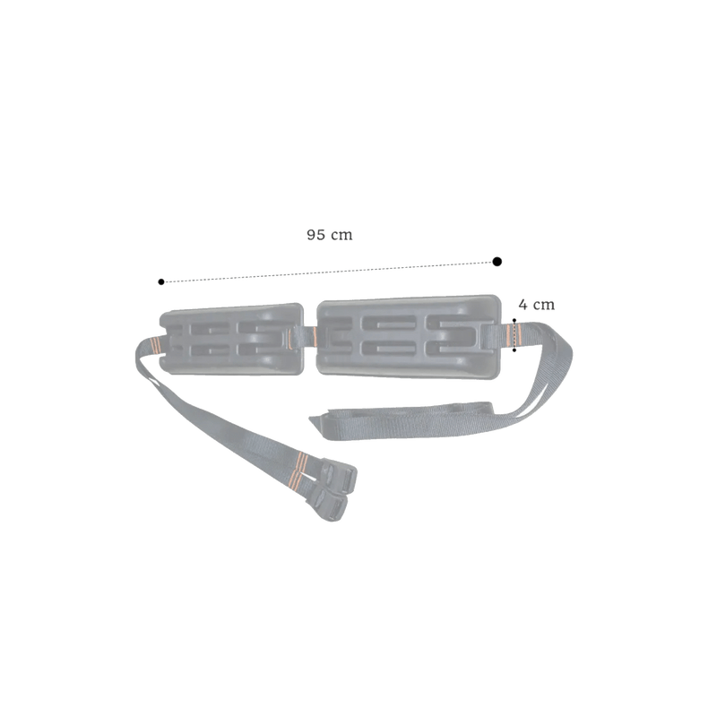 Load image into Gallery viewer, Rubber Roof Rack Heavy Duty