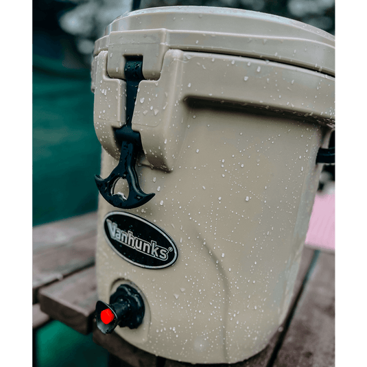 Unlock the Ultimate Refreshment: Exploring the Best Features of the Vanhunks Tough 4.5 Gallon Rotomolded Water Beverage Cooler and Dispenser