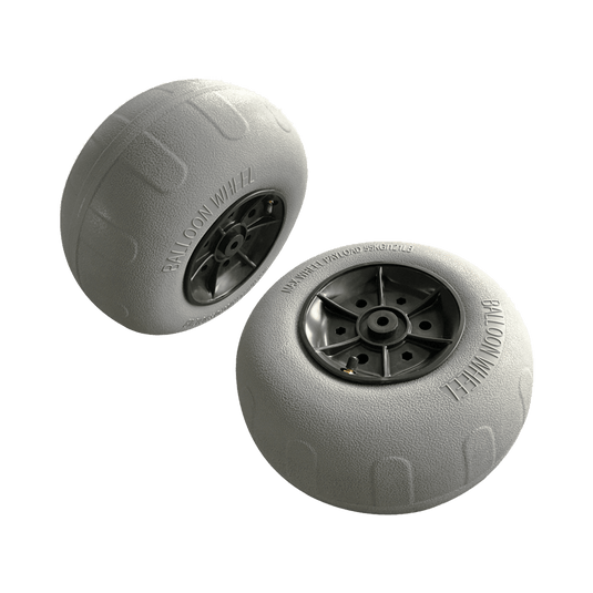 Vanhunks 12-inch Pneumatic Beach Wheels (Set of 2)