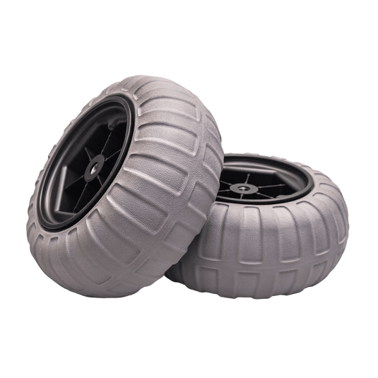 Vanhunks 16-inch Pneumatic Beach Wheels (Set of 2) - Balloon Wheels