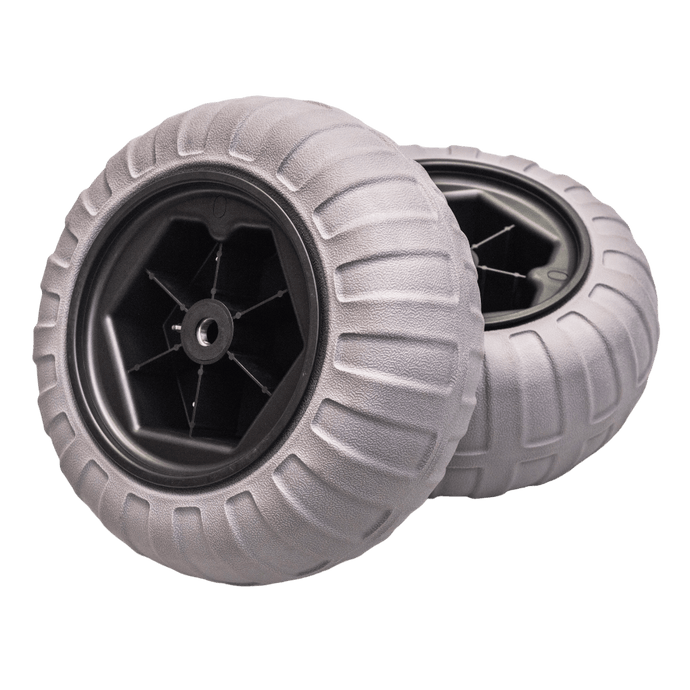 Vanhunks 16-inch Pneumatic Beach Wheels (Set of 2) - Balloon Wheels