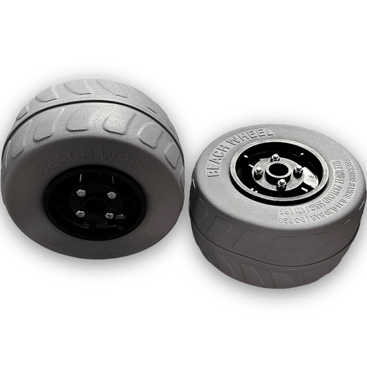 Vanhunks 9-inch Pneumatic Beach/Fishing Trolley Wheels (Set of 2)