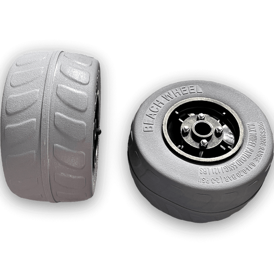 Vanhunks 9-inch Pneumatic Beach/Fishing Trolley Wheels (Set of 2)