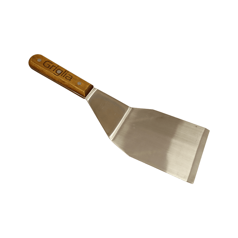 Load image into Gallery viewer, Griglia Stainless Steel Pizza Spatula with Bamboo Handle

