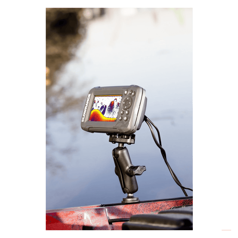 Load image into Gallery viewer, RAM® Track Ball™ Double Ball Mount for Lowrance Hook² &amp; Reveal Series - Vanhunks Outdoor
