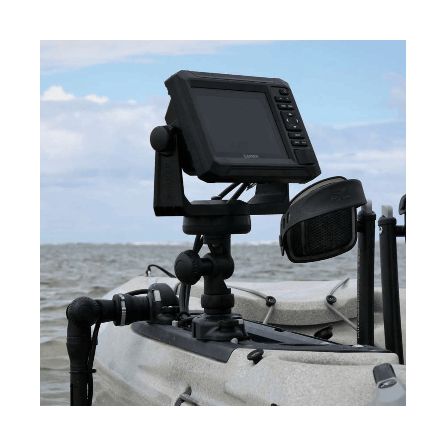 RAILBLAZA ND-188 Fish Finder Mount R-Lock R - Support Sondeur Noir Standard