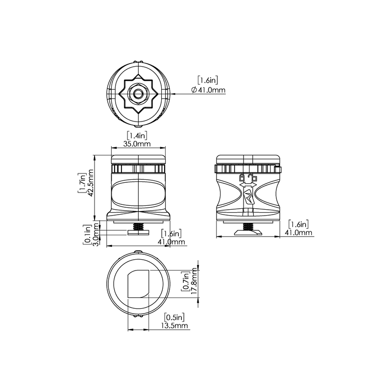Load image into Gallery viewer, Railblaza-tracmount-diagram
