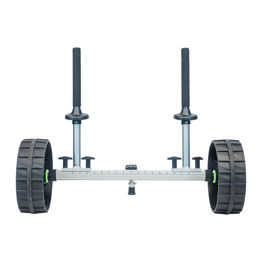 Vanhunks Sea Dog Heavy Duty Kayak Scupper Trolley - 10" Rubber Wheels