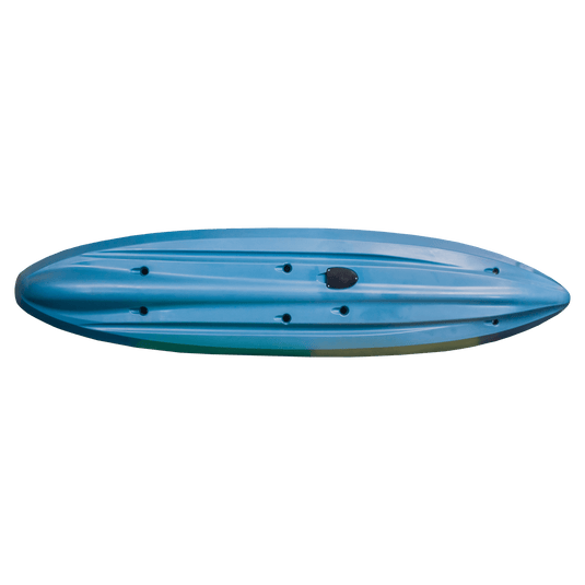 hull with transduce plate - blue