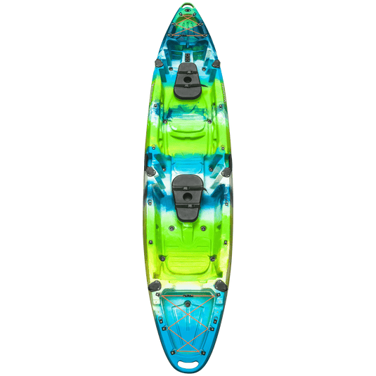 vanhunks bluefin tandem kayak aqua green 