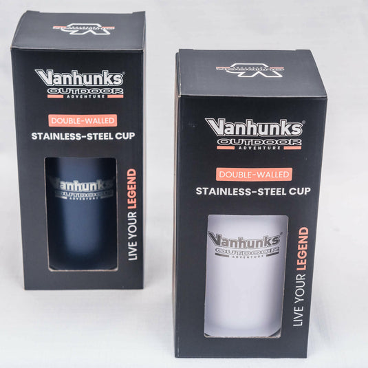 Vanhunks Outdoor Stainless Steel Travel Mug - 480ml
