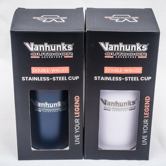 Vanhunks Outdoor Stainless Steel Travel Mug - 480ml