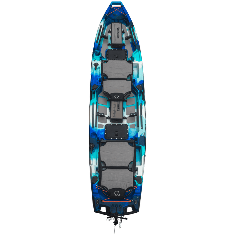 Load image into Gallery viewer, Sauger Tandem Fin Drive Fishing Kayak
