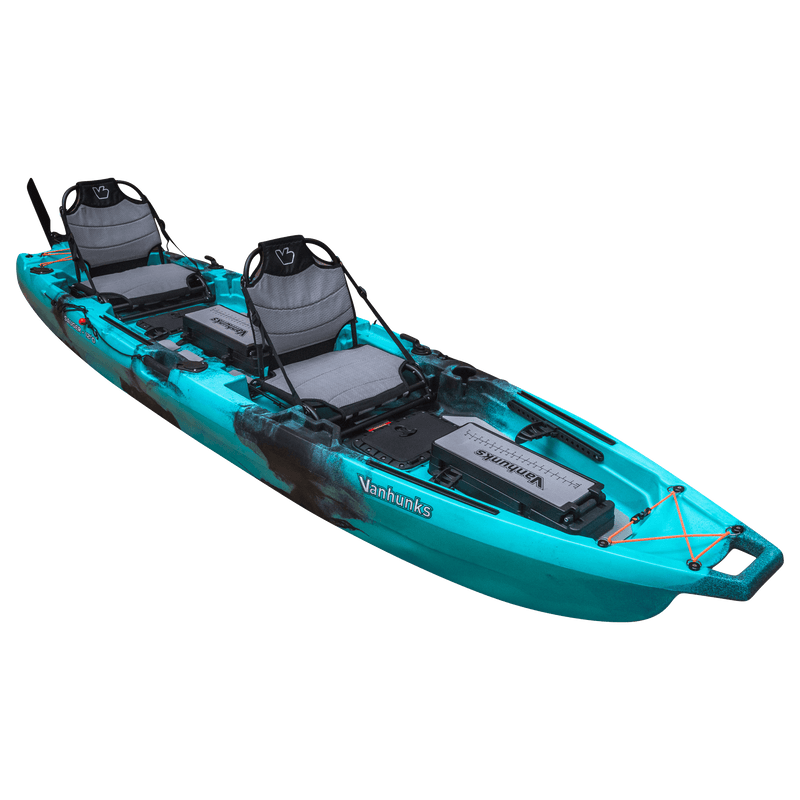 Load image into Gallery viewer, Sauger Tandem Fin Drive Fishing Kayak
