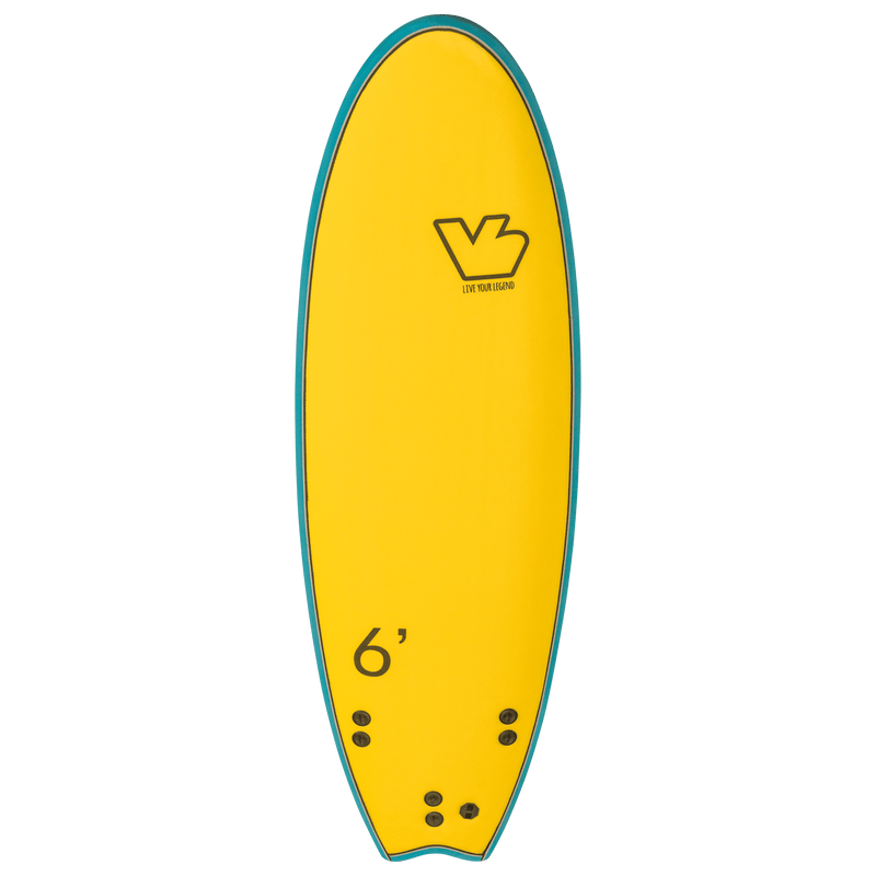 Load image into Gallery viewer, BamBam XPE Soft Surfboard 6ft - Vanhunks Outdoor
