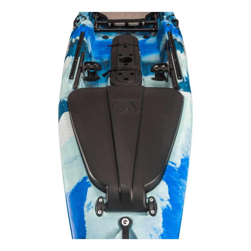 Load image into Gallery viewer, black bass kayak front hatch lid large

