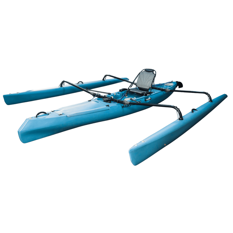 Load image into Gallery viewer, ViztaCraft Majestic – 16ft Single Trimaran Fin-Drive Sailing Kayak

