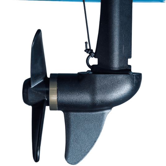 side view of prop drive