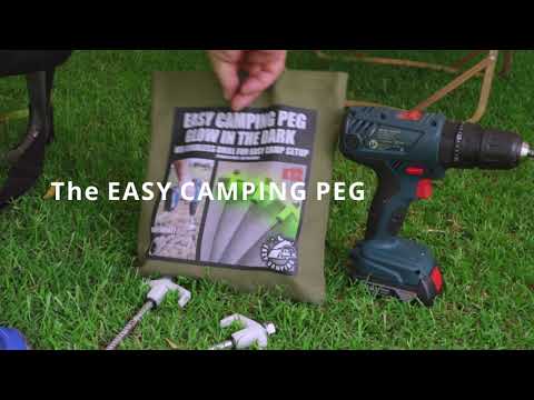 Load and play video in Gallery viewer, Easy Camping Peg
