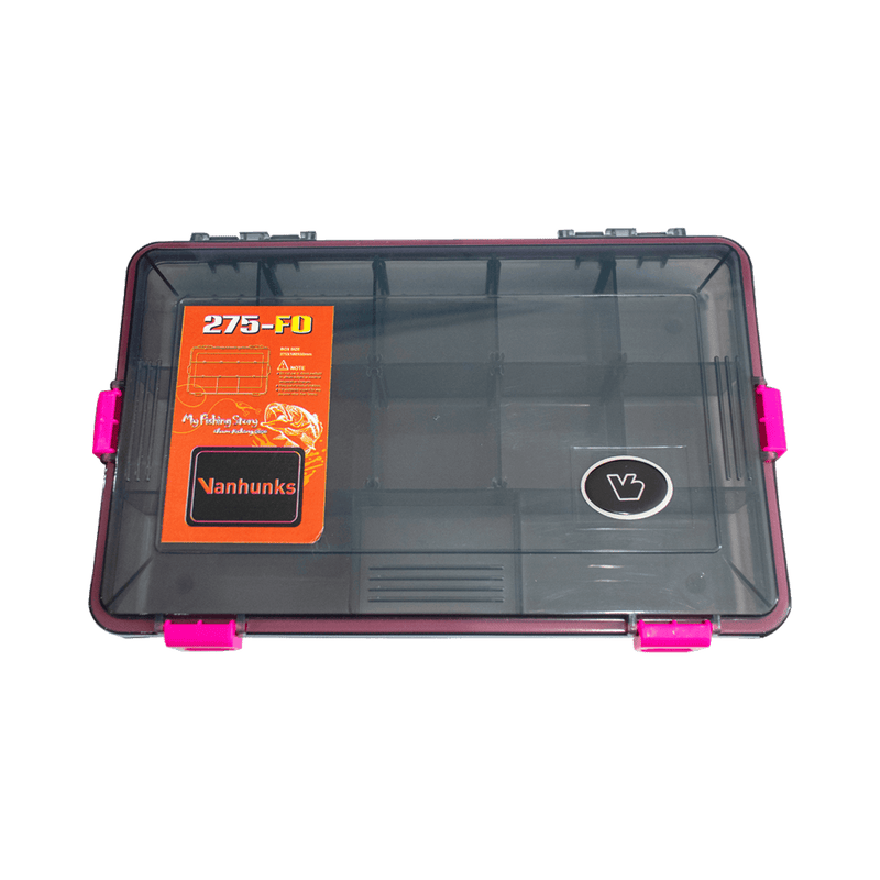 Vanhunks Fishing Tackle Box - Pink / Small - Vanhunks Outdoor