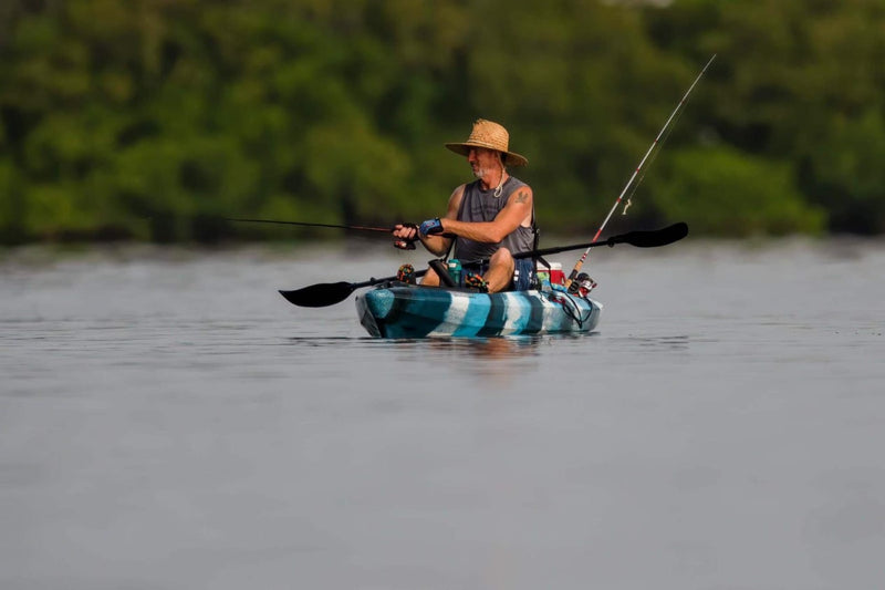 Load image into Gallery viewer, Black Bass 13’0 Fishing Kayak fishing in USA

